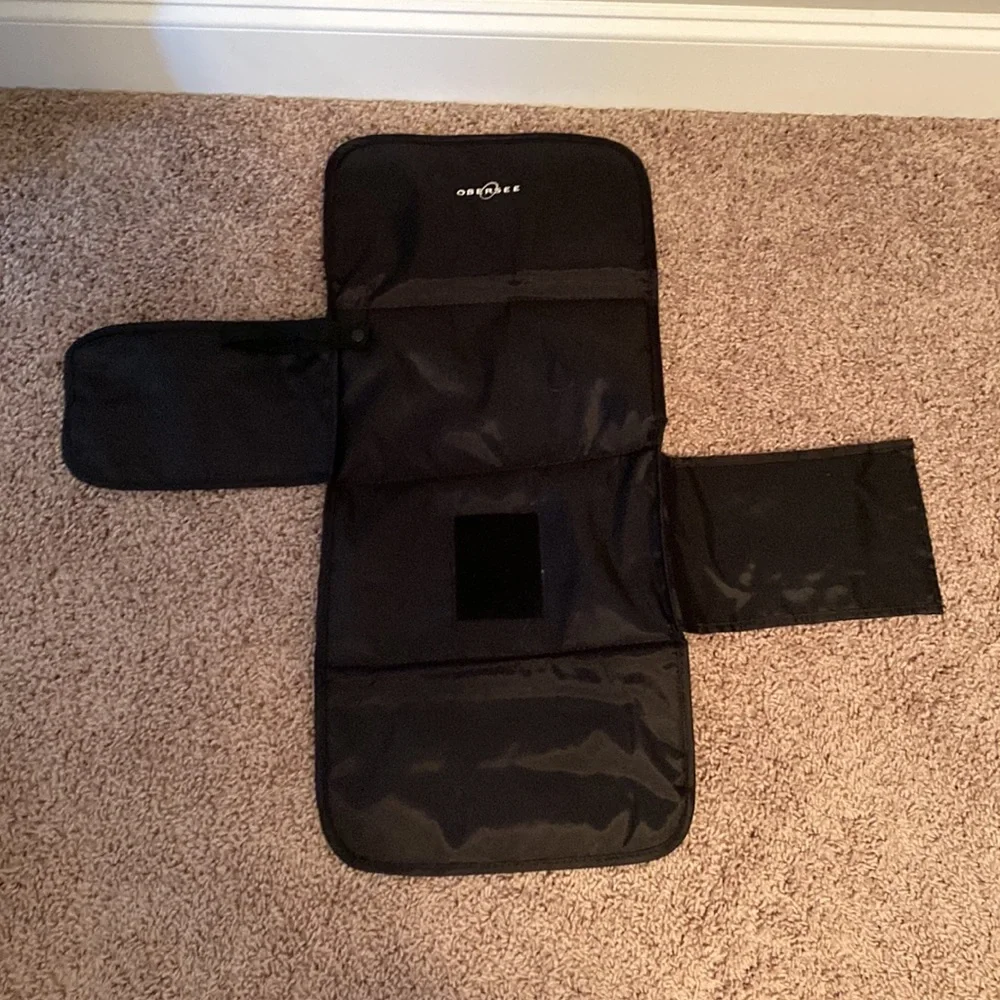 Obersee Tactical Diaper Bag Dad Male baby black red backpack - Picture 15 of 16